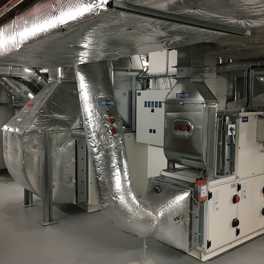 Réfection - Ventilation Institut Curie - Degré Celcius - Degré Celsius